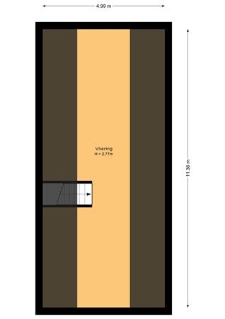 Floorplan - De Wiek 23, 3774 SH Kootwijkerbroek